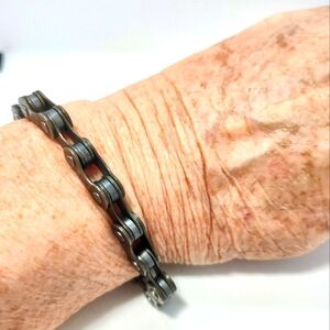 Men's Bracelet Dark Bicycle Chain
